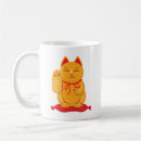 Search for maneki mugs Japanese culture
