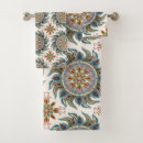 Search for bohemian bath towels Hand drawn