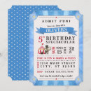 Search for circus birthday invitations Party