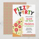 Search for pizza chef birthday invitations Pizza making party