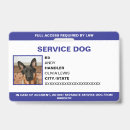 Search for service dog id badges Official