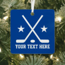 Search for ice hockey christmas tree decorations Sticks