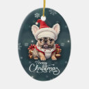 Search for french bulldogs christmas tree decorations Cute