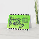 Search for lime birthday cards Green
