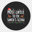 Search for fix stickers Santa
