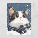 Search for x mas postcards Cat