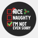 Search for even stickers Santa