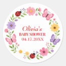 Search for ladybug baby shower stickers Wildflower