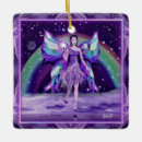 Search for purple butterfly christmas tree decorations Fairy
