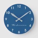 Search for blue shade clocks Navy