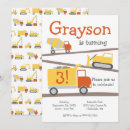 Search for construction site invitations Trucks