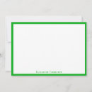 Search for shamrock note cards Green
