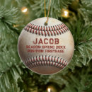 Search for baseball player christmas tree decorations Position