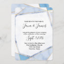Search for blue gold and white wedding invitations Calligraphy