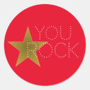 Search for red rock stickers Rock and roll