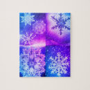 Search for snowflake puzzles Colourful