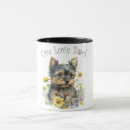 Search for yorkie mom mugs Dog lover