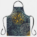 Search for vintage map aprons Old