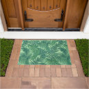 Search for palm leaf doormats Exotic
