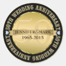 Search for gold anniversary stickers Bling