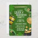Search for march seventeenth invitations Pot of gold