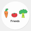 Search for vegetable stickers carrot