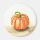 Search for pumpkins magnets Watercolor