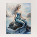 Search for fantasy mermaid puzzles Girl