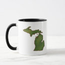 Search for michigan map mugs State
