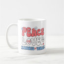 Search for hippie style mugs Peace