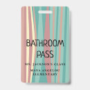 Search for bathroom pass School