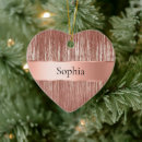 Search for rose gold christmas decor Pink