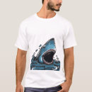 Search for great white shark tshirts Danger