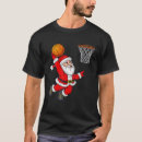 Search for santa dunking tshirts Xmas