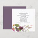 Search for foliage christening invitations Rustic