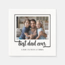 Search for fathers day napkins Best dad ever