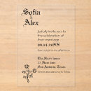 Search for goth square invitations Modern