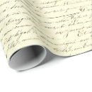 Search for french words wrapping paper Script