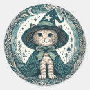 Search for halloween witchy stickers Cat