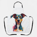 Search for dog portrait aprons Pug