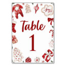 Search for christmas table cards Winter