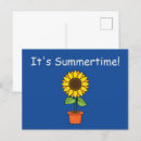 Search for sunflower lover postcards Yellow