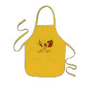Search for humorous kids aprons Whimsical