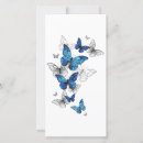 Search for flying butterfly cards Blue