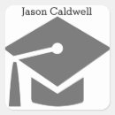 Search for grad cap stickers White