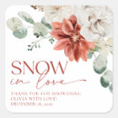 Search for elegant winter stickers Red