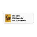 Search for farm return address labels Retro