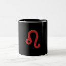Search for leo zodiac mugs Symbol