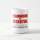 Search for teamwork mugs Quote