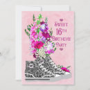 Search for sneaker party invitations Pink